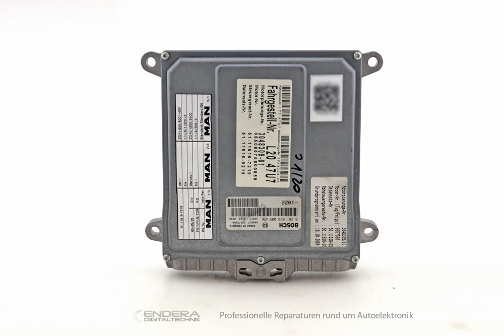 Motorsteuergerät Reparatur Bosch EDC MS6 MAN
